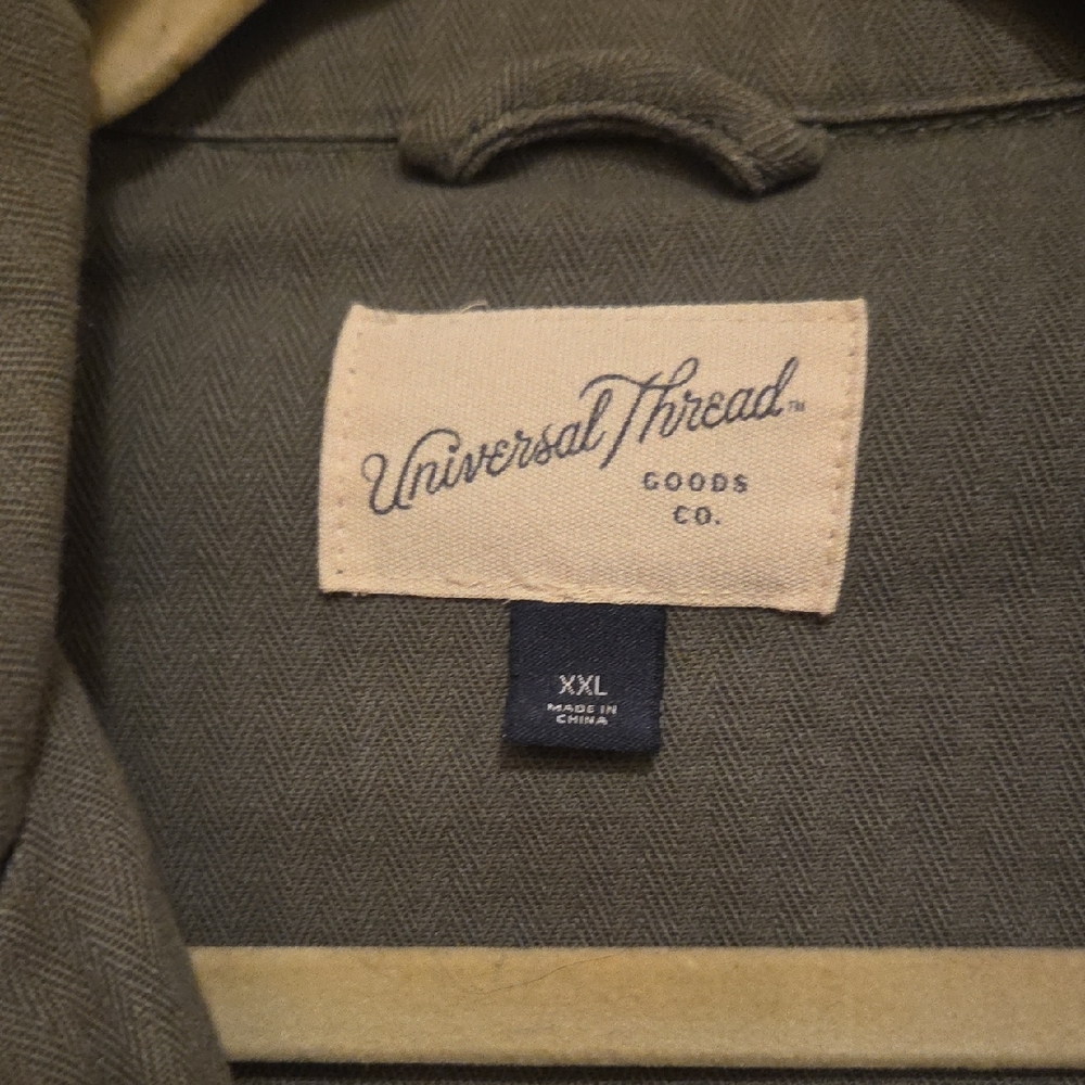 Universal Thread Olive Utility Jacket - Picture 2 of 3